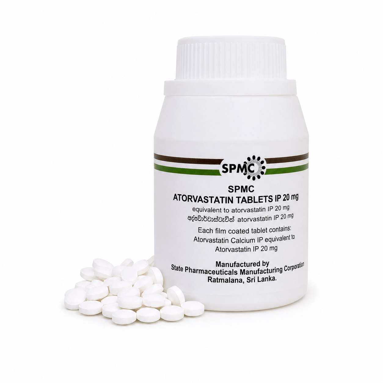 Atorvastatin Tablets IP 20 mg 1000 Tablets | Atorvastatin Calcium Wholesale