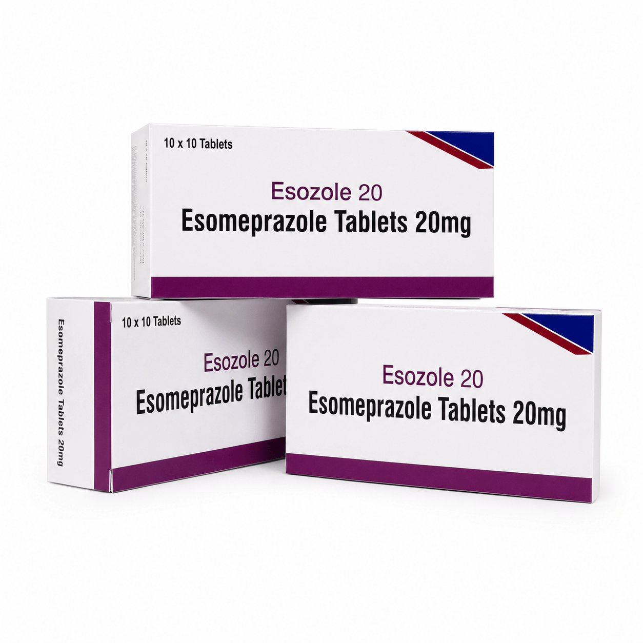 Esomeprazole 20mg (100 - 500 Tablets) – Trusted Heartburn Treatment
