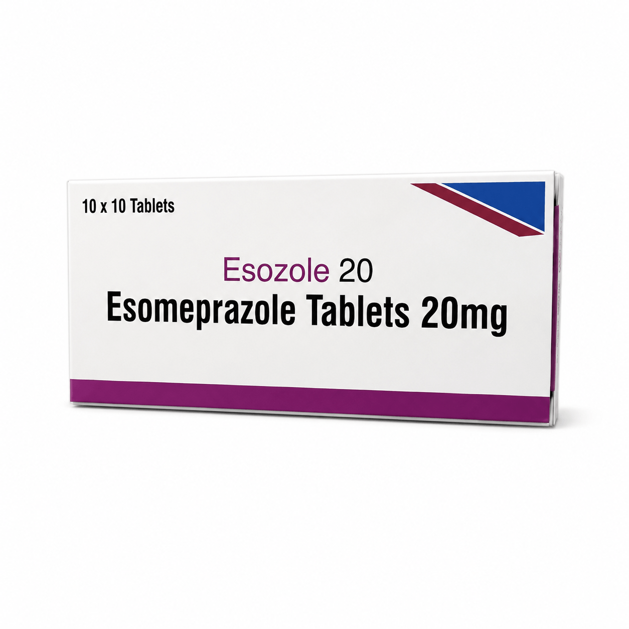Esomeprazole 20mg (100 Tablets) – Trusted Heartburn Treatment