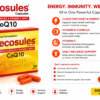 Becosules CoQ10 Vitamin B Complex + Vitamin C Capsules 300 Count Energy Support